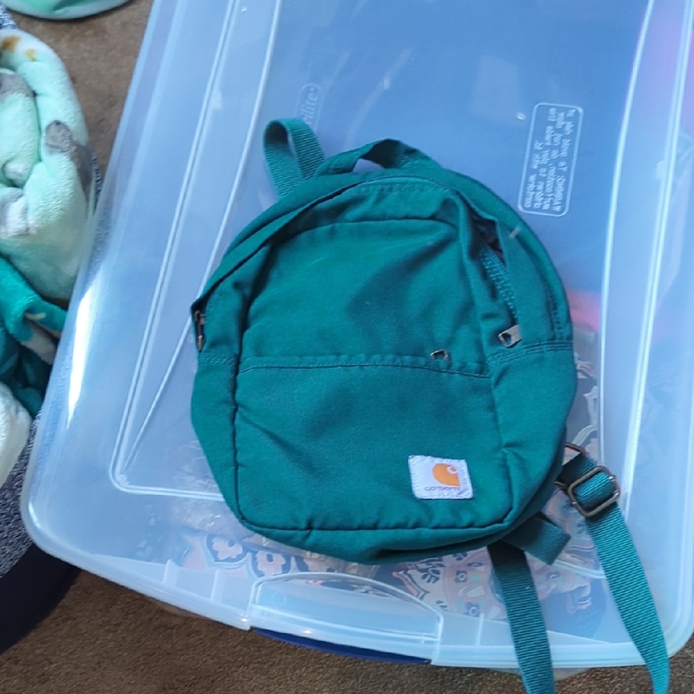 Carhartt Teal Mini Backpack